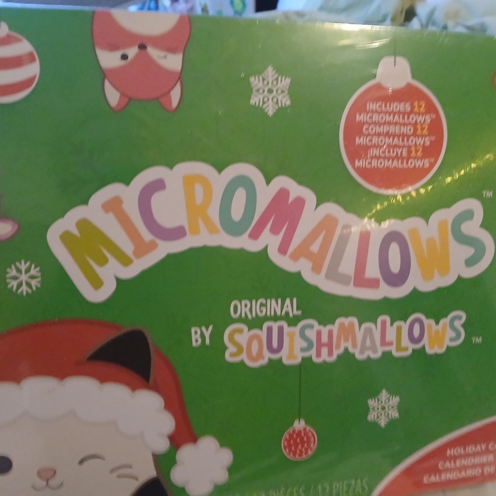 ADVENT CALANDER Squishmallows Micromallows Holiday Collection